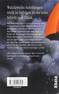 Anleitung zum Unglücklichsein, 1