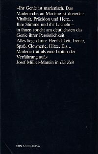 Marlene Dietrich - Bildbiographie, 1