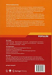 Motorradtechnik - Grundlagen und Konzepte von Motor, Antrieb und Fahrwerk, 1