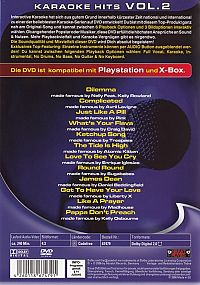 Karaoke Charts Hits Vol. 2 [DVD], 1