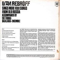 Sings More Folk Songs From Old Russia  [Vinyl], 1