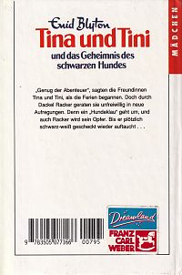 Tina und Tini und das Geheimnis des schwarzen Hundes, 1