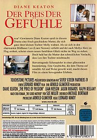 Der Preis der Gefühle [DVD], 1