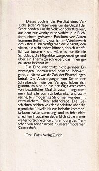 Und es wird Montag werden, 1