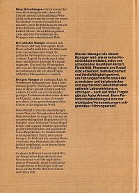 Der Humanist ist der bessere Manager, 1