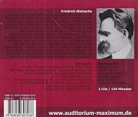 'Das Böse ist des Menschen beste Kraft!' - Nietzsches Umwertung der Werte. [CD], 1