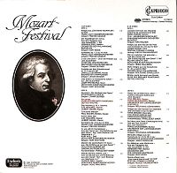Mozart Fastival [Vinyl], 1