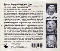 Glückliche Tage - Stück in zwei Akten, 1