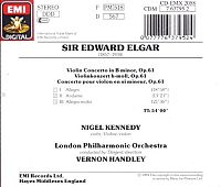 Elgar - Violinkonzert [CD], 1