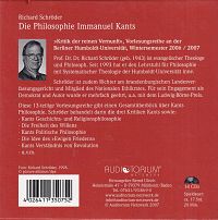 Die Philosophie Immanuel Kants, 1