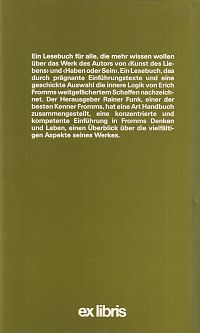 Erich Fromm - Lesebuch, 1