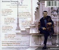 Late Violin Concertos [CD], 1