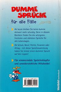 Dumme Sprüche für alle Fälle, 1