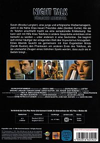 Night Talk - Tödliches Liebesspiel [DVD], 1