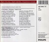 The Trio Sonatas - BWV 520-530 [CD], 1