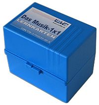 Das Musik-1x1, Lernkartei, 1