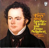 Goethe Lieder von Franz Schubert [Vinyl], 1