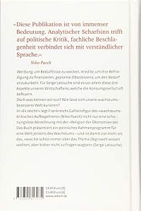 Es reicht!: Abrechnung mit dem Wachstumswahn, 1