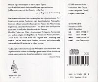 Die Vorsokratiker, 1