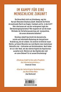 Das Zeitalter des Überwachungskapitalismus, 1