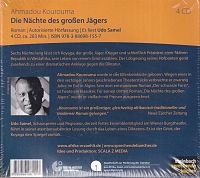 Die Nächte des grossen Jägers, 1