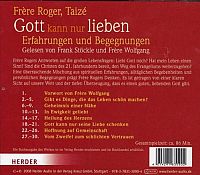 Gott Kann Nur Lieben, 1