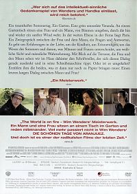 Die schönen Tage von Aranjuez [DVD], 1