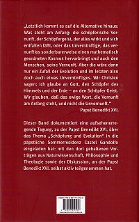 Schöpfung und Evolution, 1