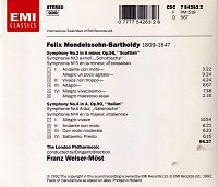 Mendelssohn - Syms 3 & 4 [CD], 1