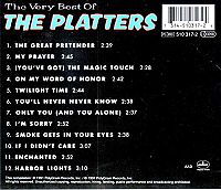 Best of the Platters [CD], 1