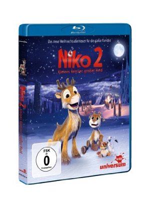 Niko 2 - Kleines Rentier, grosser Held [Blu-ray]