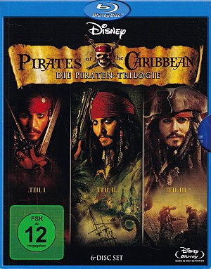 Pirates of the Caribbean - Die Piraten-Trilogie [Blu-ray]