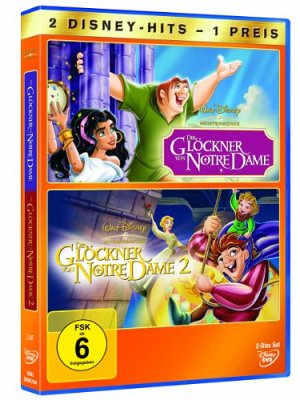 Der Glöckner von Notre Dame1+2 [DVD]