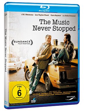 The music never stopped [Blu-ray]
