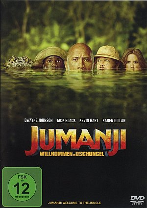 Jumanji - Willkommen im Dschungel [DVD]