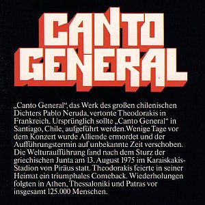 Canto General [CD]