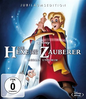 Die Hexe und der Zauberer - Merlin und Mim [Blu-ray]