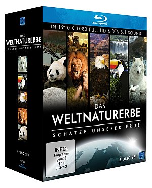 Das Weltnaturerbe - Schätze unserer Erde  [Blu-ray]