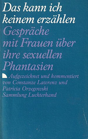 Das kann ich keinem erzählen