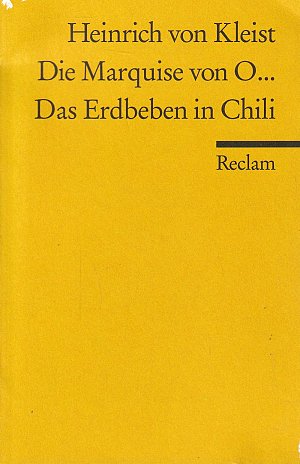 Die Marquise von O. Das Erdbeben in Chili