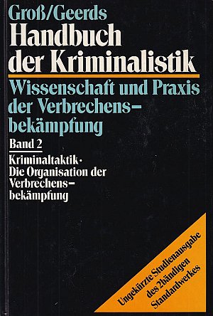 Handbuch der Kriminalistik