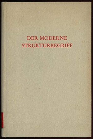 Der moderne Strukturbegriff