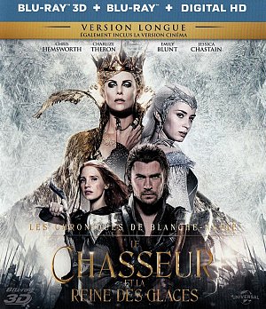 Le chasseur et la reine des glaces [Blu-ray 3D]