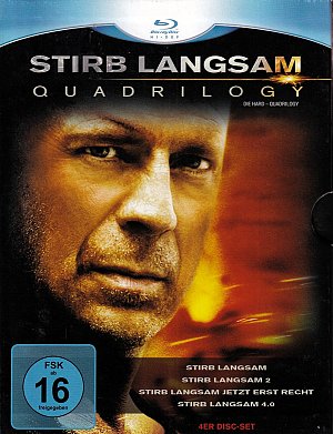 Stirb Langsam - Quadrilogy [Blu-ray]