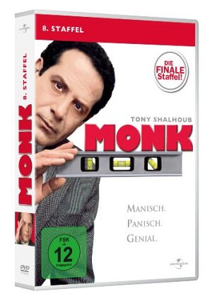 Monk - Staffel 8 [DVD]