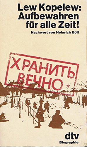 Aufbewahren für alle Zeit!