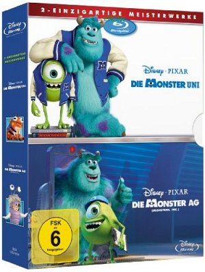 Die Monster Uni - Die Monster AG [Blu-ray]