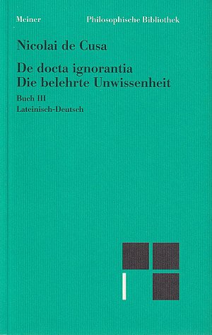 Die belehrte Unwissenheit III