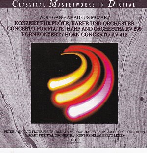 Mozart - Konzert für Flöte, Harfe und Orchester C-Dur KV...