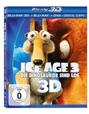 Ice Age 3 - Die Dinosaurier sind los [Blu-ray 3D]